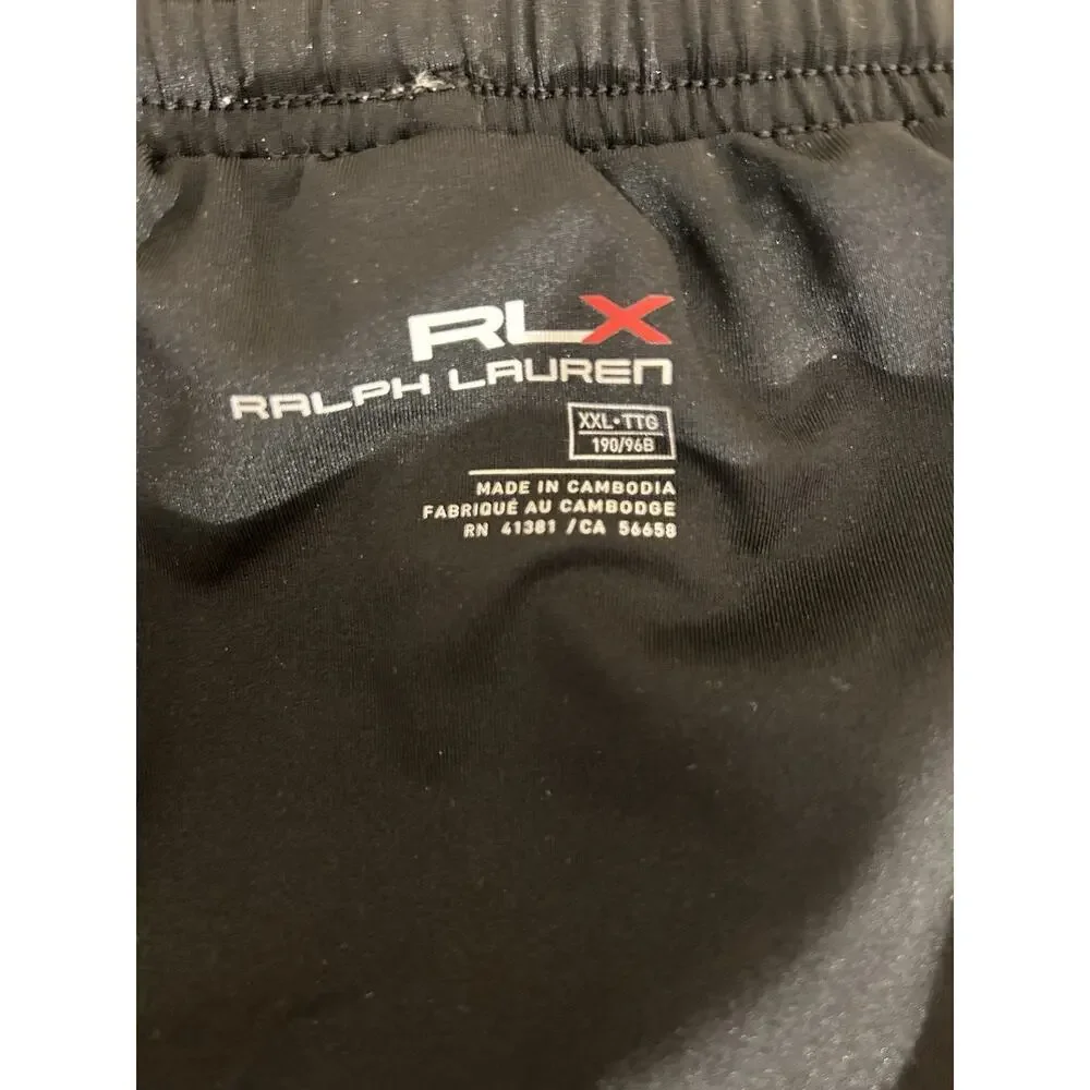 RLX Ralph Lauren Men’s Athletic Performance Stretch Ivory Shorts Size XXL